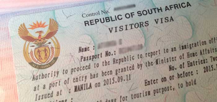 Visitors Visa para trabajar en Sudáfrica Visados Empresas
