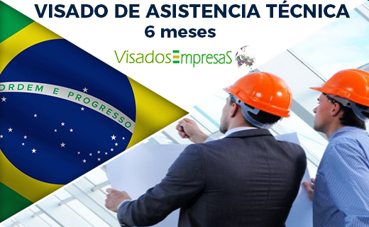 Visado de Asistencia Técnica para Brasil. Visados Empresas