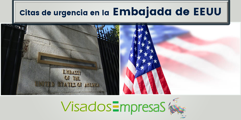 Citas de urgencia en la Embajada de EEUU