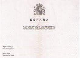 Autorización de regreso para España Visados Empresas