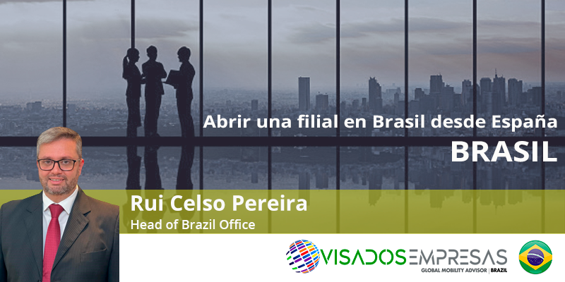 Abrir una filial en Brasil desde España