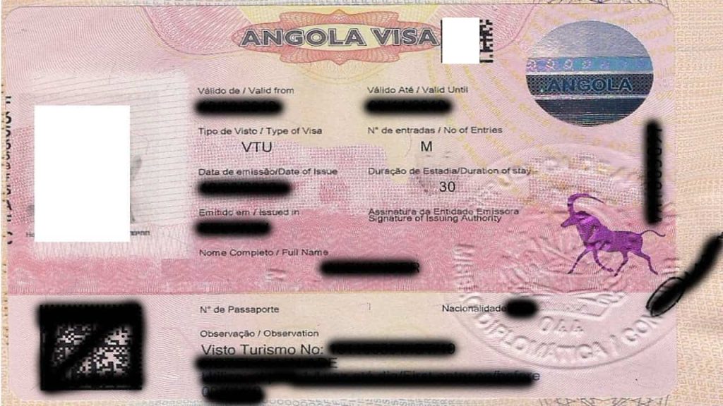 Visado Angola Visados Empresas