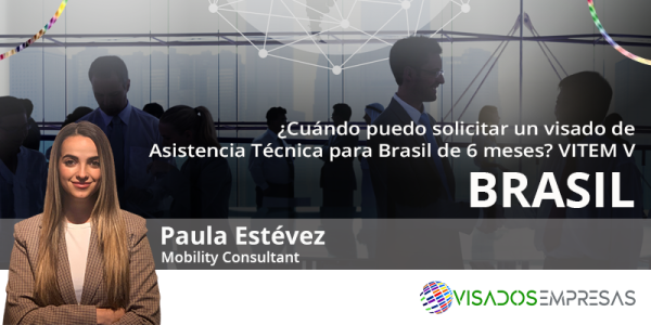 Visado asistencia técnica para Brasil Visados Empresas