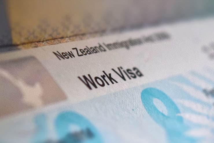 visa de trabajo para Nueva Zelanda Visados Empresas