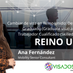 Cambiar de visa en Reino Unido: De un visado de Graduado (Graduate visa) a un visado de Trabajador Cualificado (Skilled Worker visa)