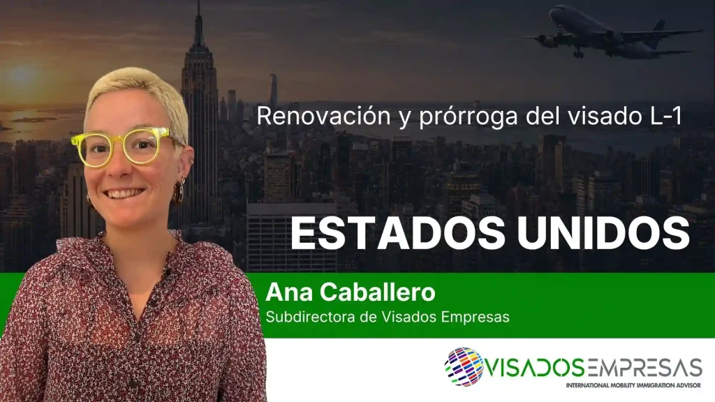 renovación del visado L1