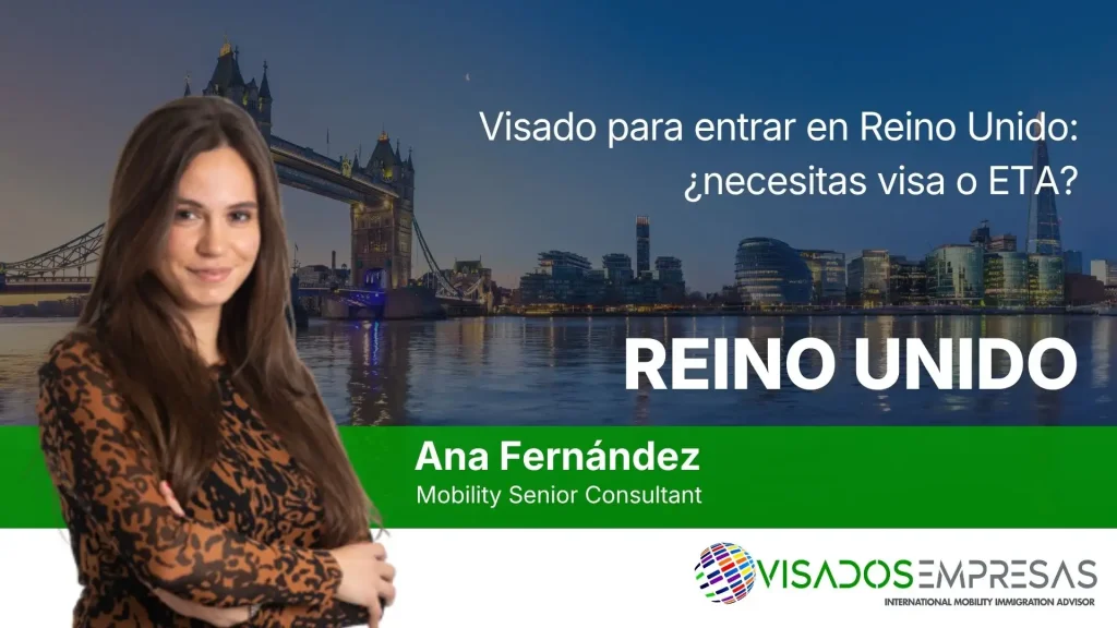 visado para entrar en Reino Unido