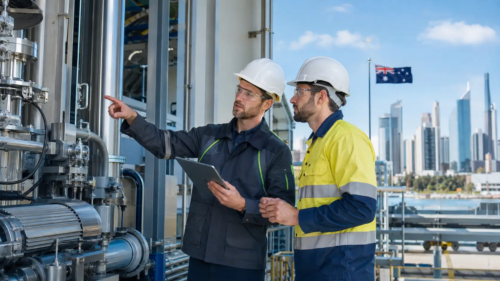 Profesionales técnicos en un proyecto internacional