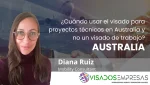 visado para proyectos técnicos Australia