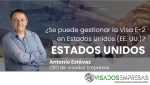 visa E2 visados empresas
